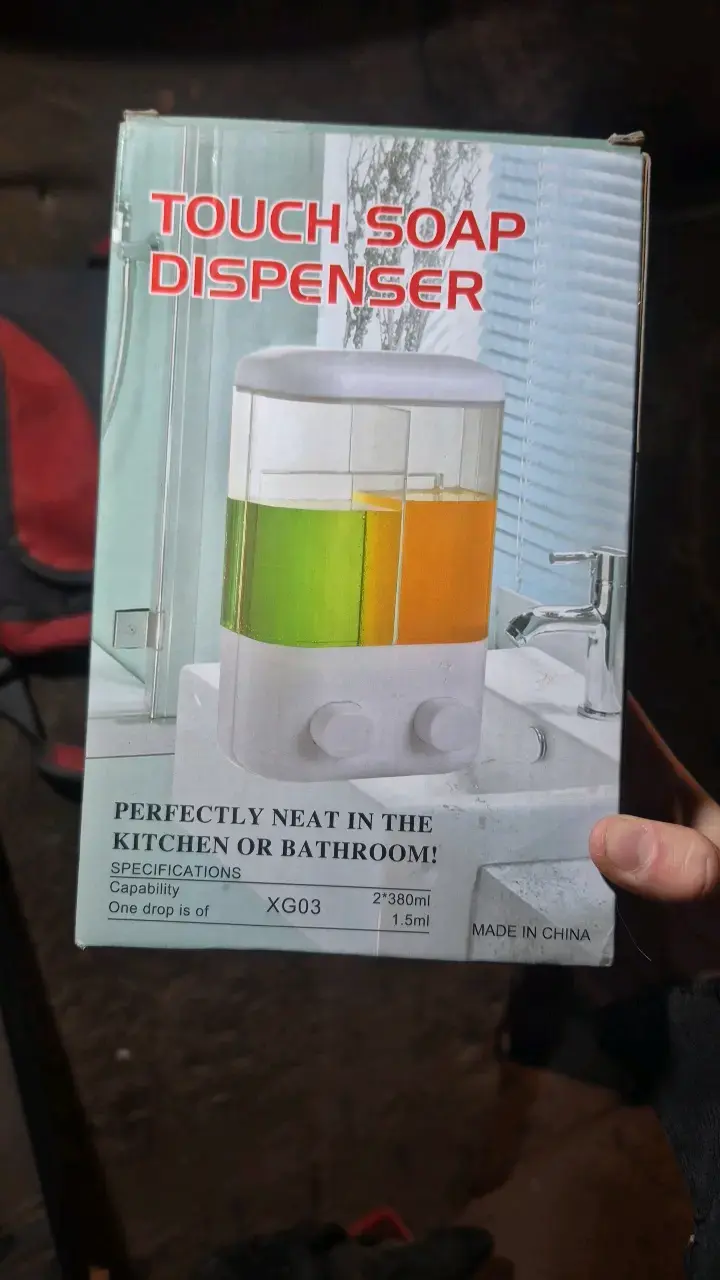 Dispensador de Jabón Doble para Cocina o Baño - 1