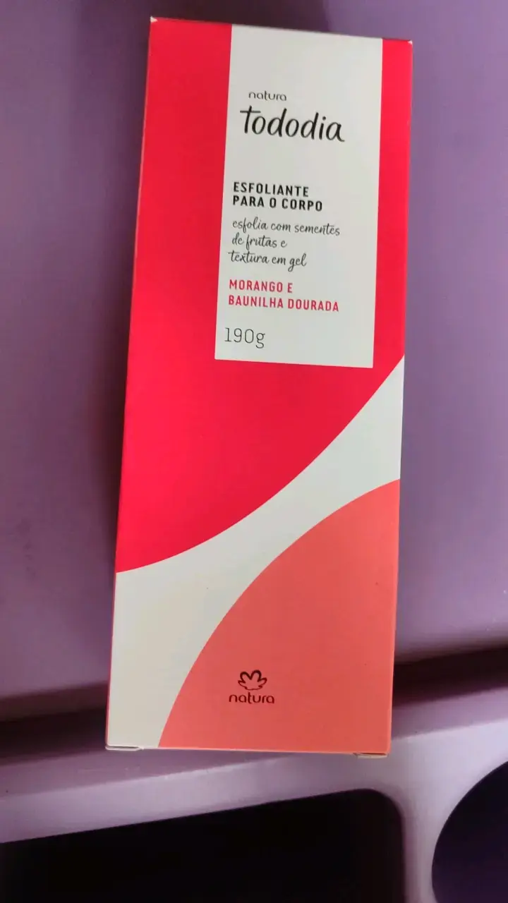 Exfoliante corporal Natura Tododia 190g