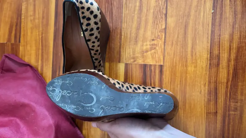 Zapatos de cuña animal print Gracel - 4