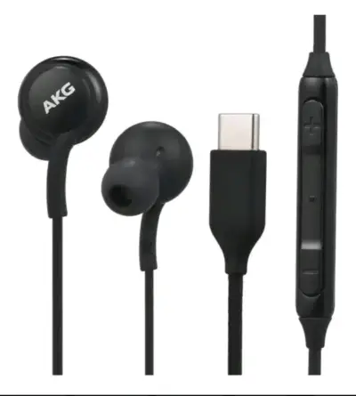 Audífonos AKG con conector USB-C negros - miniatura 1