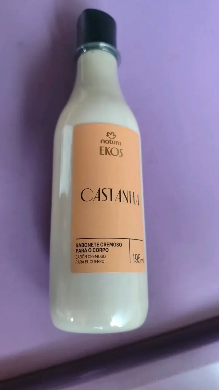 Jabón cremoso Natura Ekos Castanha 195ml