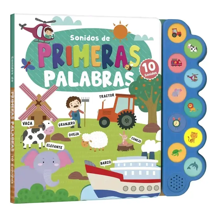 Libro interactivo Sonidos de Primeras Palabras