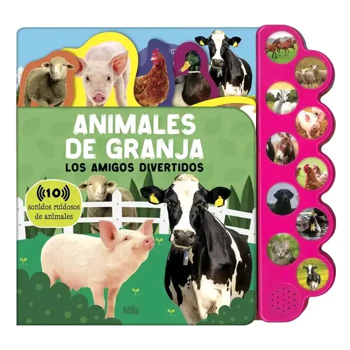 Libro interactivo Animales de Granja con sonidos
