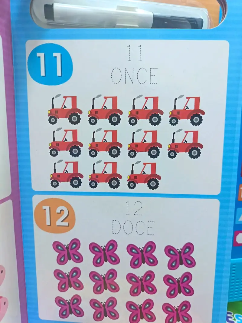 Libro interactivo Escucha y Aprende 123 para niños - 3