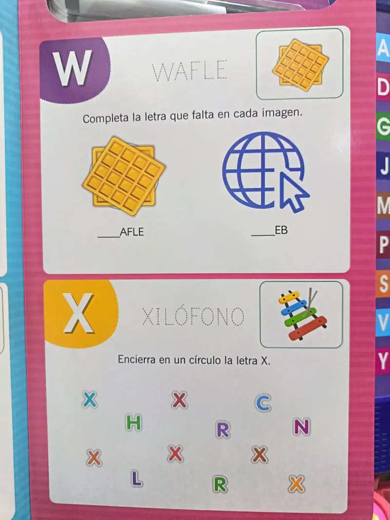 Libro interactivo Escucha y Aprende ABC para niños - 3
