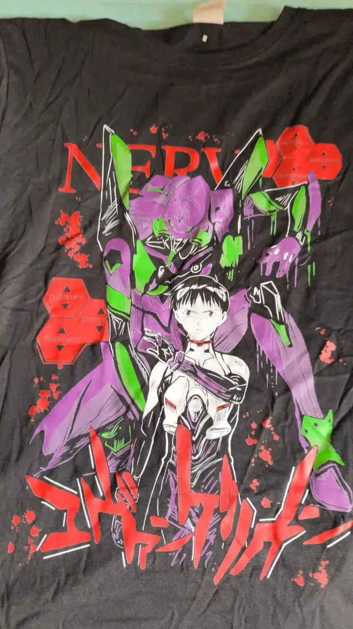Polera Neon Genesis Evangelion Shinji Talla M