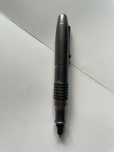 Bolígrafo De Bolsillo Vintage Metalico - Rollerbal - miniatura 2