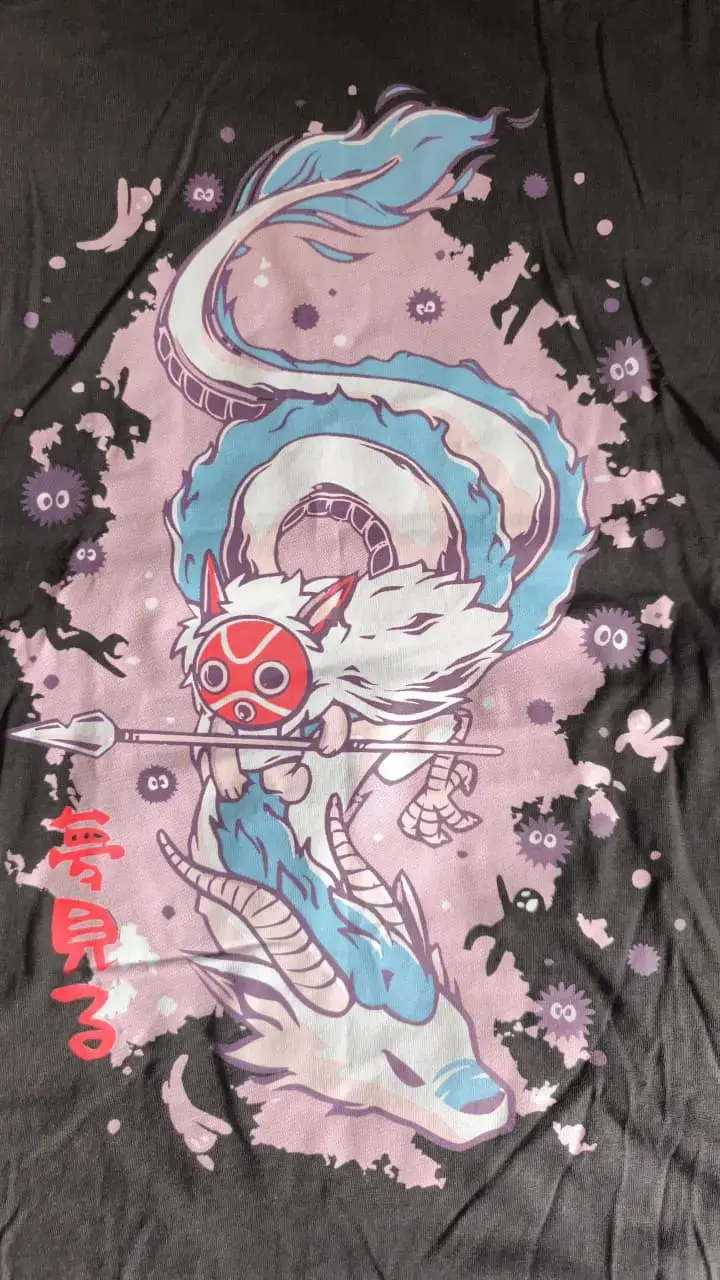 Polera Studio Ghibli Talla L