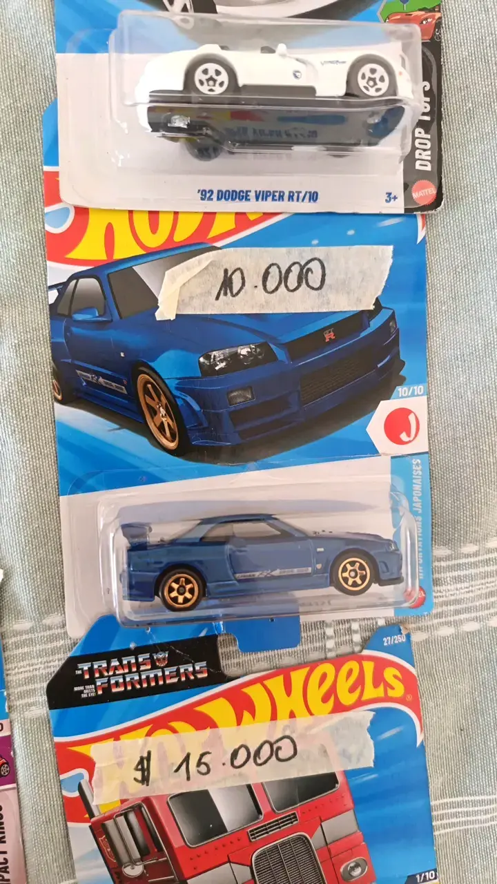 autos Hot Wheels y Matchbox precios por unidad - 4