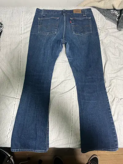 Jeans Levi's 525 Bootcut Mujer Talla 12M - miniatura 2
