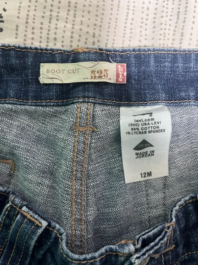 Jeans Levi's 525 Bootcut Mujer Talla 12M - 4