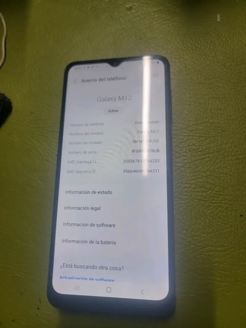 Samsung Galaxy M12 en buen estado - 2