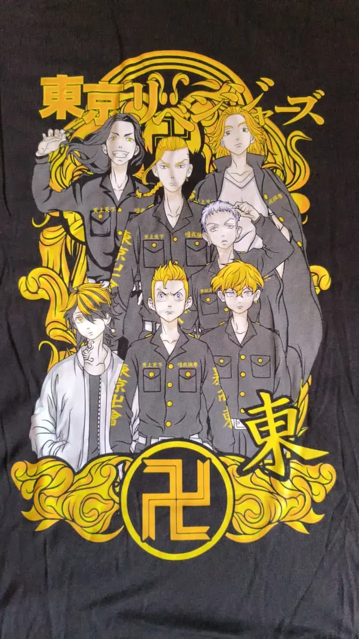 Polera Tokyo Revengers Talla L