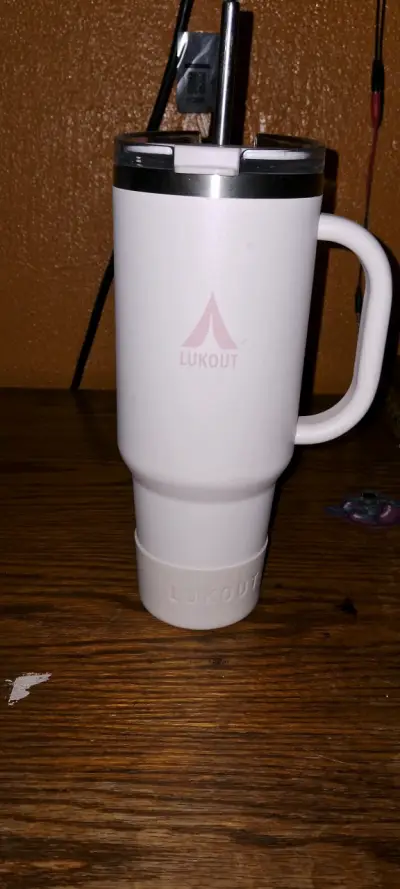 Vaso térmico torna con tapa y bombilla Lukout - miniatura 1