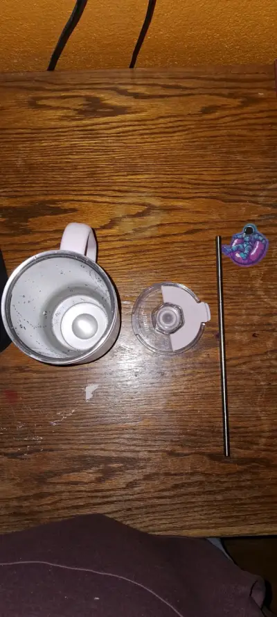 Vaso térmico torna con tapa y bombilla Lukout - miniatura 3
