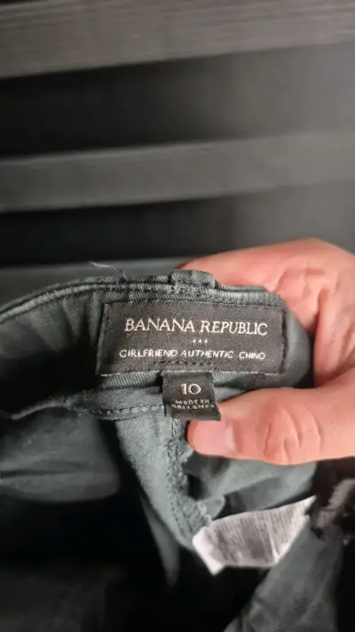 Pantalon Banana Republic Girlfriend Authentic Chi - miniatura 4
