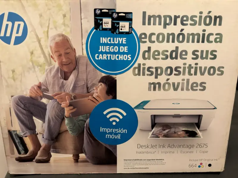 Impresora HP DeskJet Ink Advantage 2675 multifuncional - 2