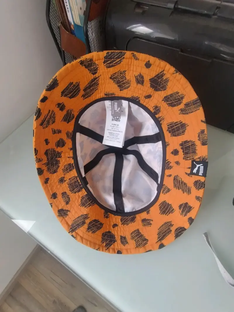 Sombrero tipo pescador Puma estampado animal print - 2