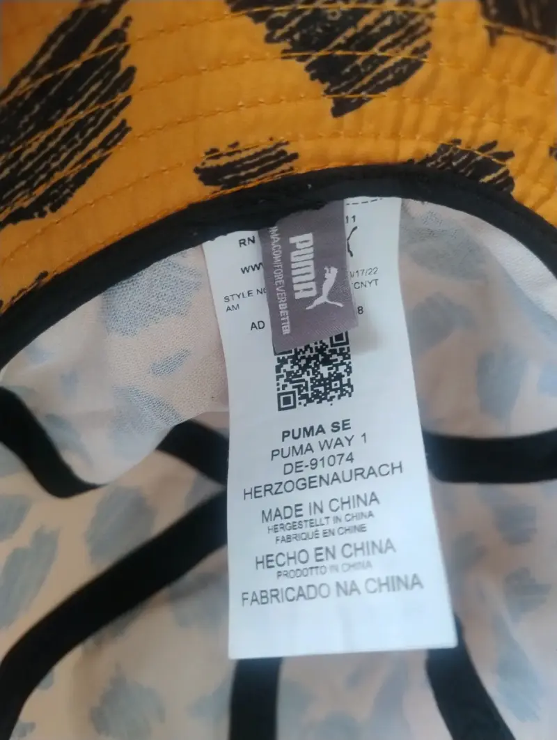 Sombrero tipo pescador Puma estampado animal print - 4
