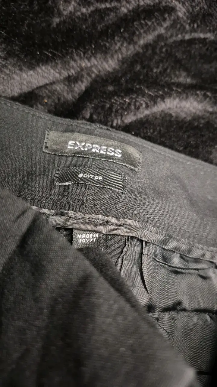 Pantalones negros de mujer Express Editor - 3