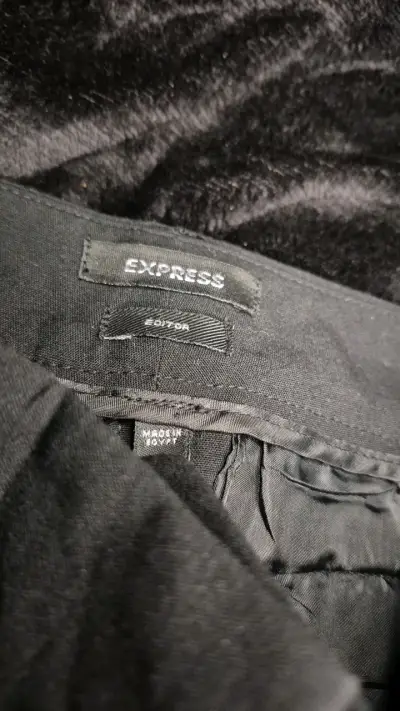 Pantalones negros de mujer Express Editor - miniatura 3