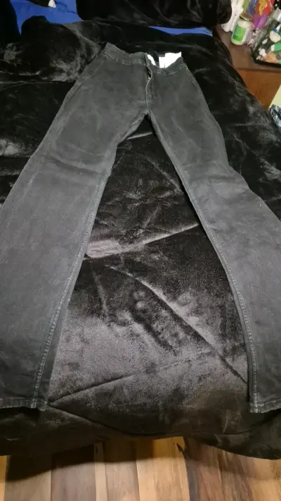 Pantalones negros ajustados Zara para mujer - miniatura 2