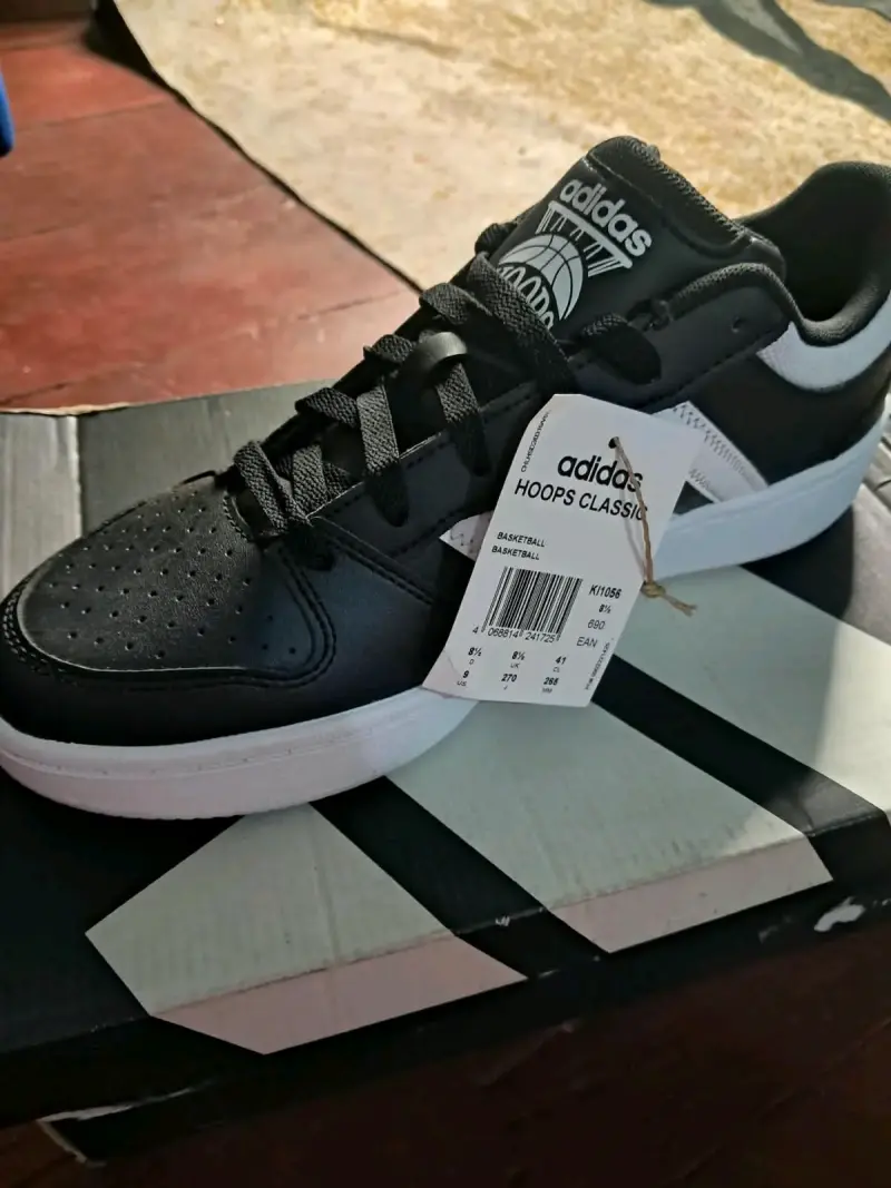 Zapatillas deportivas Adidas azules y negras - 6