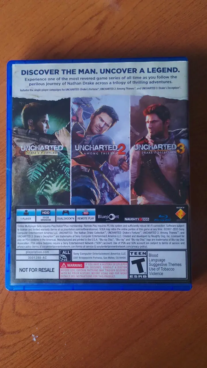 Uncharted The Nathan Drake Collection para PS4 - 2