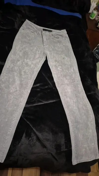 Jeans grises Calvin Klein para mujer - miniatura 1