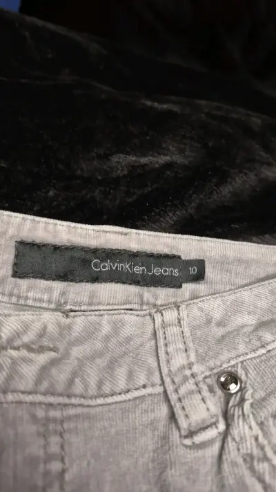 Jeans grises Calvin Klein para mujer - miniatura 2