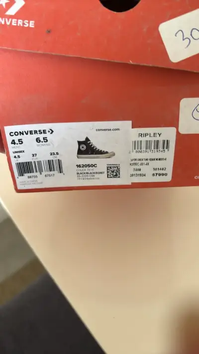 Zapatillas Converse Chuck Taylor All Star Negras - miniatura 2