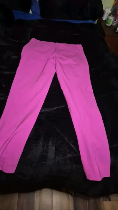 Pantalones fucsia Banana Republic para mujer - miniatura 3