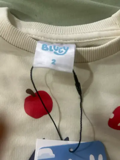 Conjunto infantil Bluey con diseño de frutas - miniatura 5