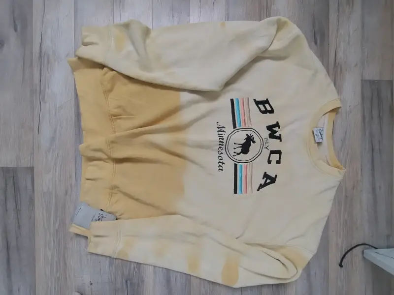 Polerón amarillo BWCA Minnesota estilo vintage - 2