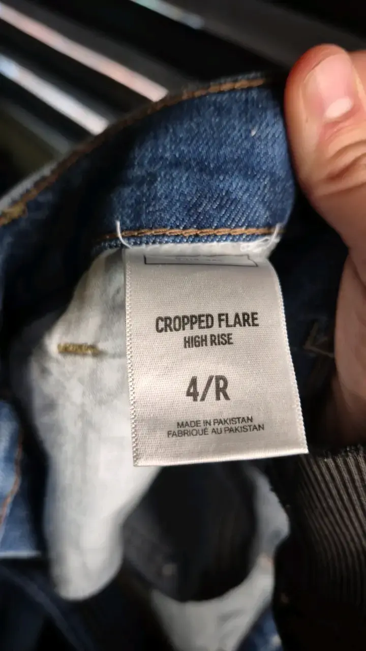 Jeans de mezclilla azul Express desgastados - 5