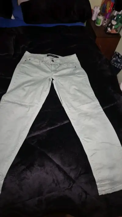 Jeans grises Calvin Klein para mujer - miniatura 1