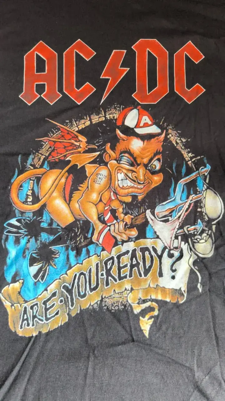 Polera AC/DC Talla L