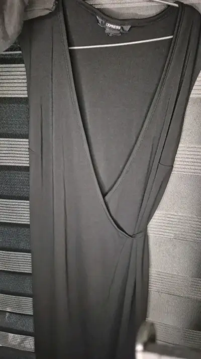 Vestido negro elegante Express talla 11/8 - miniatura 1