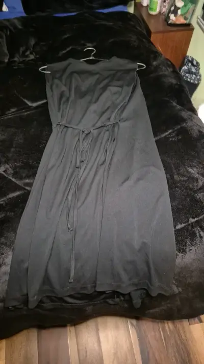 Vestido negro elegante Express talla 11/8 - miniatura 4