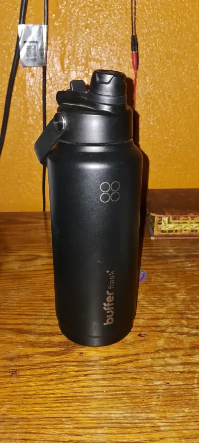 Botella térmica negra Buffer Flask - miniatura 1