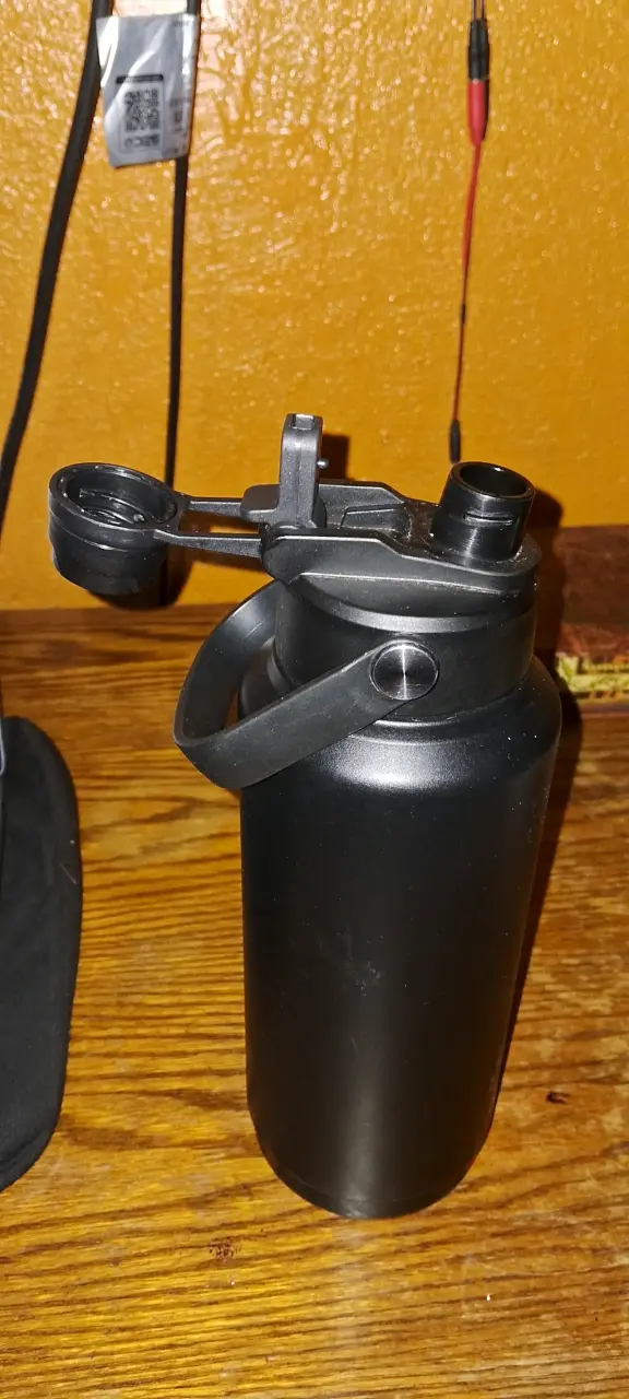 Botella térmica negra Buffer Flask - 4