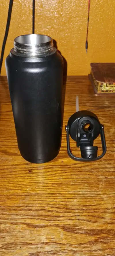 Botella térmica negra Buffer Flask - miniatura 6