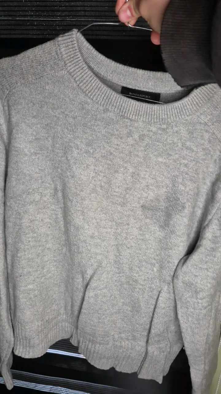 Suéter gris Banana Republic para mujer - 1