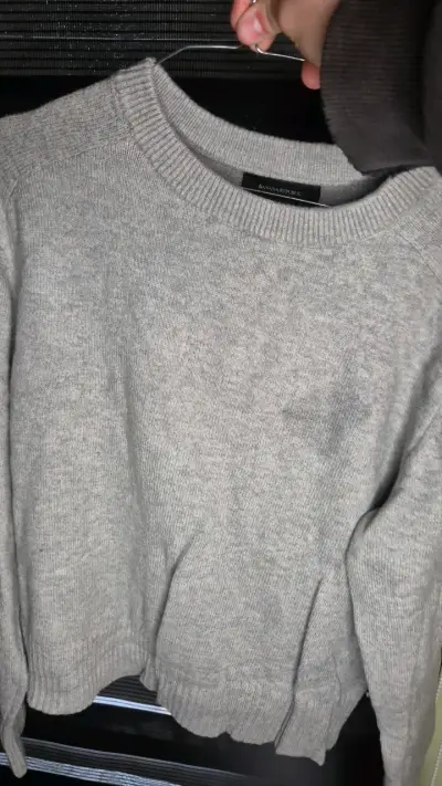 Suéter gris Banana Republic para mujer - miniatura 1