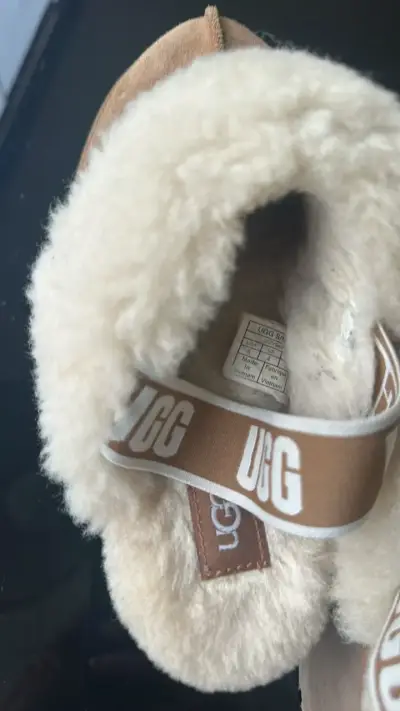 Zapatos  UGG de piel sintética beige - miniatura 4