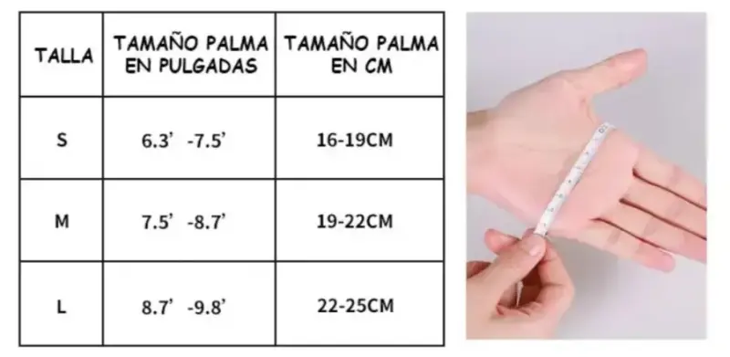 Muñequera Compresión Con Fibra De Cobre M - 6