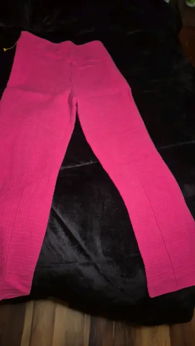 Pantalones fucsia Zara para mujer - miniatura 3