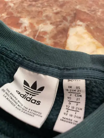 Conjunto deportivo para niños Adidas verde - miniatura 2