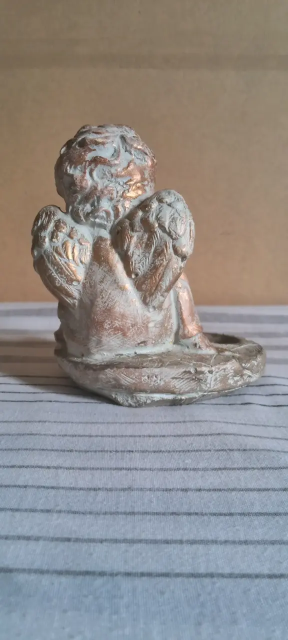Portavelas / Figura Decorativa Ángel Querubín Pens - 2