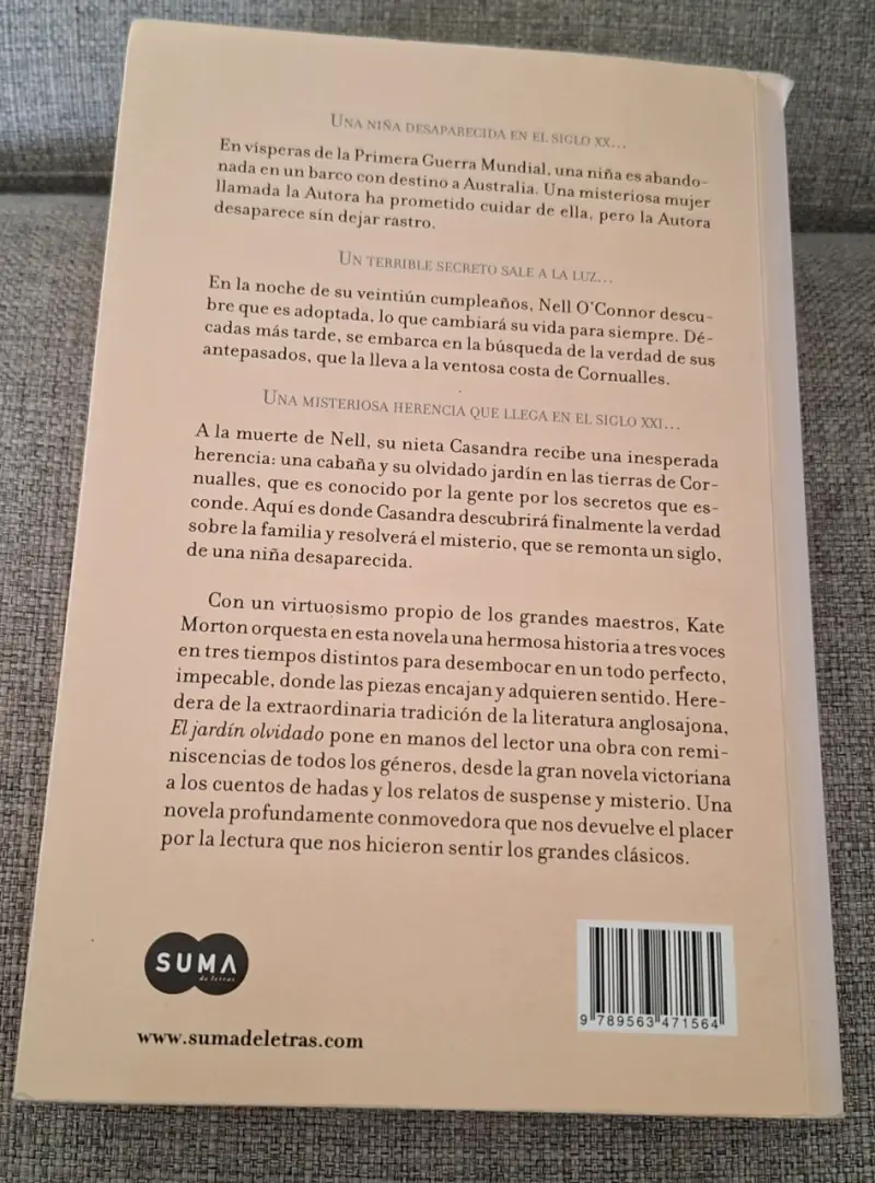 Libro 'El Jardín Olvidado' de Kate Morton - 2